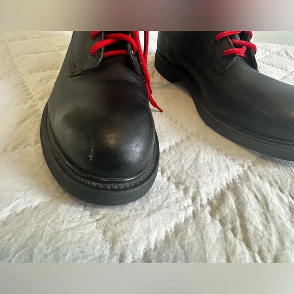 Vintage Wolverine World Wide Black Military Combat Boots 1994 - Size 8 1/2 R - Picture 5 of 9